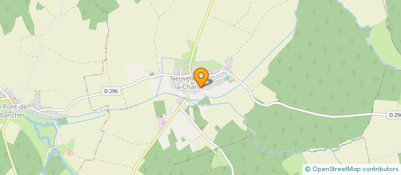 localisation de l'entreprise MONSIEUR LAURENT MATHIEU  NEUVELLE-LES-LA-CHARITE