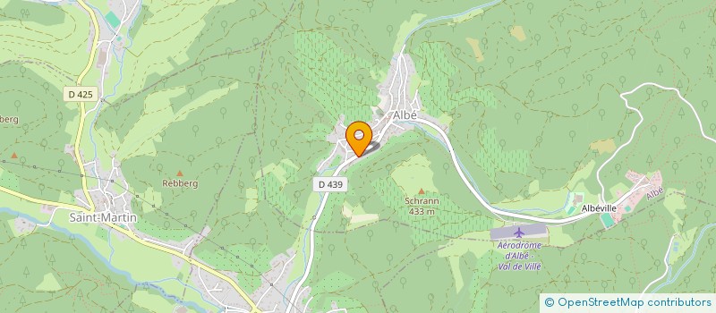 localisation de l'entreprise MONSIEUR LAURENT MATIGNON  ALBE