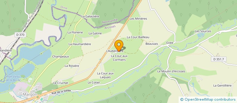 localisation de l'entreprise MONSIEUR LAURENT MAUGER à ARCISSES
