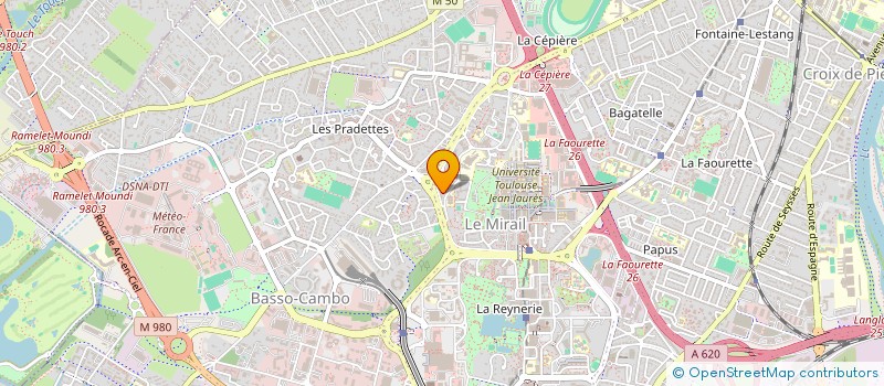 localisation de l'entreprise MONSIEUR LAURENT MAURIEGE à TOULOUSE