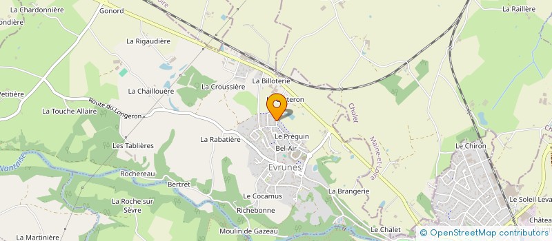 localisation de l'entreprise MONSIEUR LAURENT MAURILLE  MORTAGNE-SUR-SEVRE