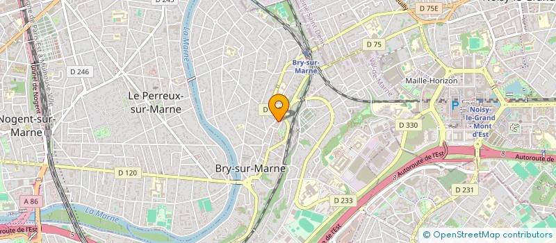 localisation de l'entreprise MONSIEUR LAURENT MAZALEYRAT  BRY-SUR-MARNE