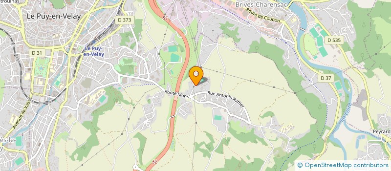 localisation de l'entreprise MONSIEUR LAURENT MAZAUDIER à LE PUY-EN-VELAY
