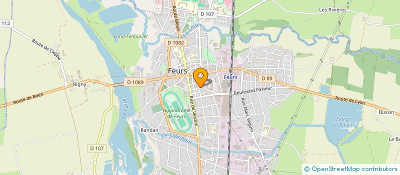 localisation de l'entreprise MONSIEUR LAURENT MAZEL  FEURS