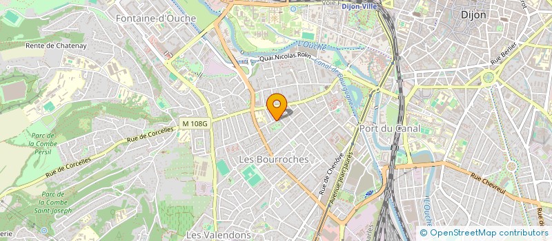 localisation de l'entreprise MONSIEUR LAURENT MAZENC à DIJON