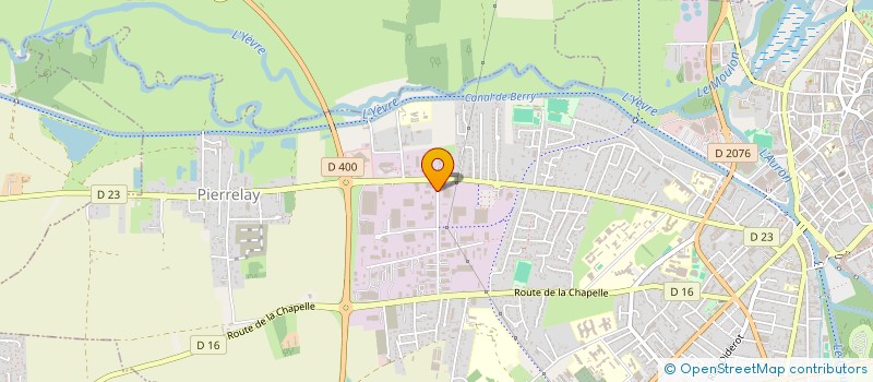 localisation de l'entreprise MONSIEUR LAURENT MAZER  BOURGES