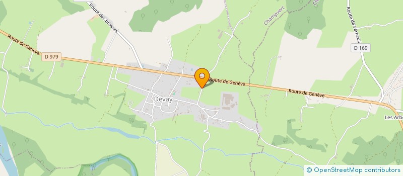 localisation de l'entreprise MONSIEUR LAURENT MEDALIN  DEVAY