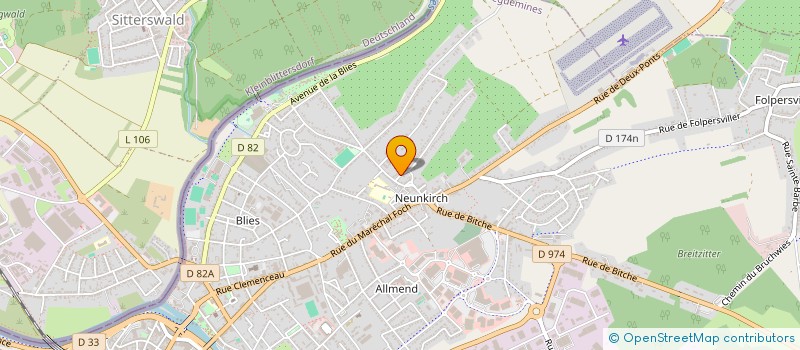 localisation de l'entreprise MONSIEUR LAURENT MELIC à SARREGUEMINES