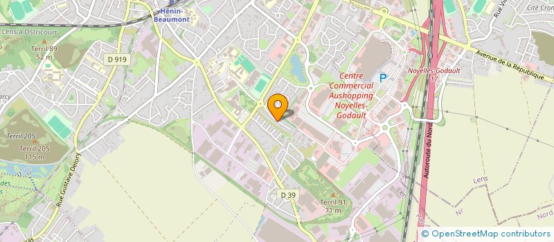 localisation de l'entreprise MONSIEUR LAURENT MENANTEAU  LE TOUQUET-PARIS-PLAGE