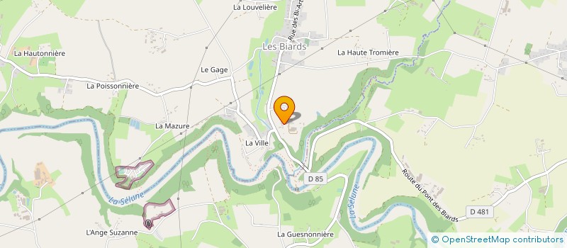 localisation de l'entreprise MONSIEUR LAURENT MENARD à ISIGNY-LE-BUAT