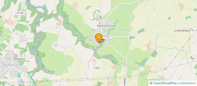 localisation de l'entreprise MONSIEUR LAURENT MENARD  OREE-D'ANJOU