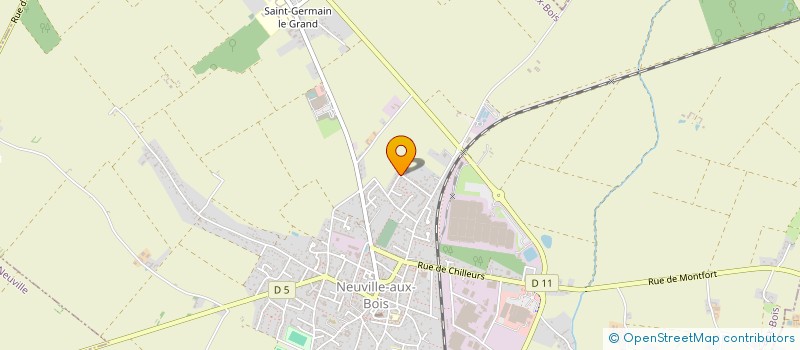 localisation de l'entreprise MONSIEUR LAURENT MENEAU à NEUVILLE-AUX-BOIS