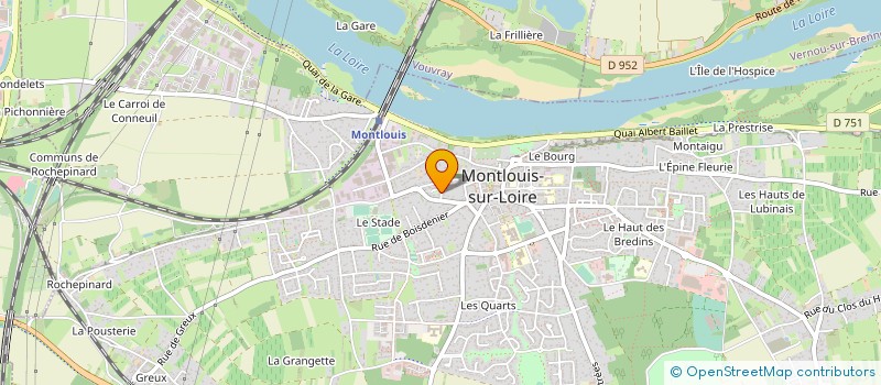 localisation de l'entreprise MONSIEUR LAURENT MENNESSON à MONTLOUIS-SUR-LOIRE