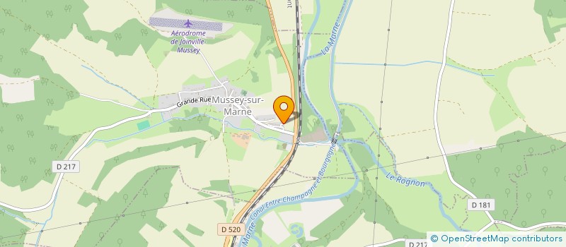 localisation de l'entreprise MONSIEUR LAURENT MENNESSON à MUSSEY-SUR-MARNE