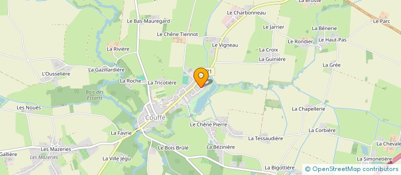 localisation de l'entreprise MONSIEUR LAURENT MERCIER  COUFFE