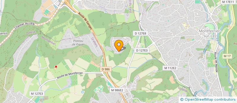 localisation de l'entreprise MONSIEUR LAURENT MERCKLE  SAINT-CLEMENT-DE-RIVIERE