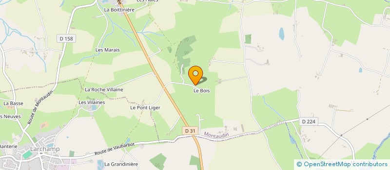 localisation de l'entreprise MONSIEUR LAURENT MERIENNE à MONTAUDIN