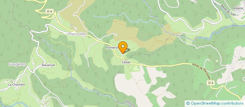 localisation de l'entreprise MONSIEUR LAURENT MERLE  LABLACHERE