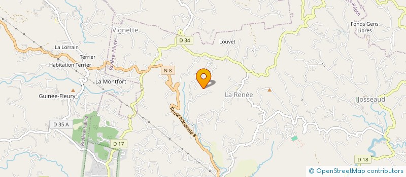 localisation de l'entreprise MONSIEUR LAURENT MERT  RIVIERE-PILOTE