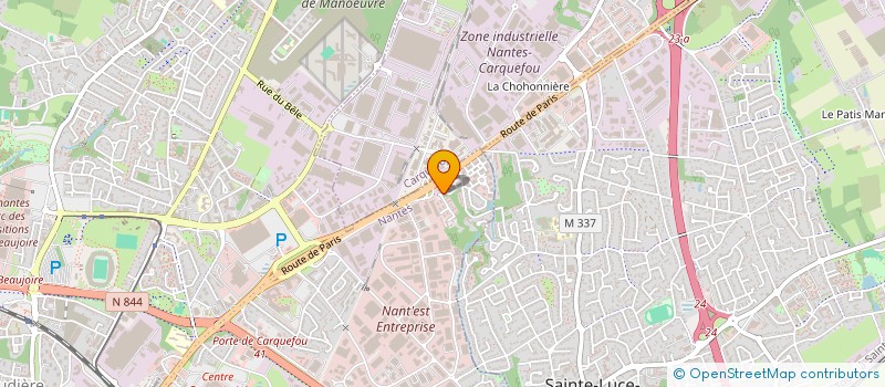 localisation de l'entreprise MONSIEUR LAURENT MESLET à NANTES