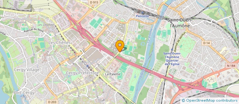 localisation de l'entreprise MONSIEUR LAURENT METAIS  PONTOISE