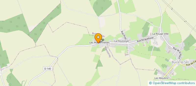 localisation de l'entreprise MONSIEUR LAURENT MEUNIER  MAINTENAY