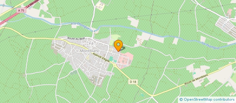 localisation de l'entreprise MONSIEUR LAURENT MICHEL  MONTBLANC