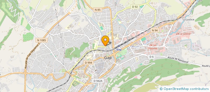 localisation de l'entreprise MONSIEUR LAURENT MICHEL  GAP