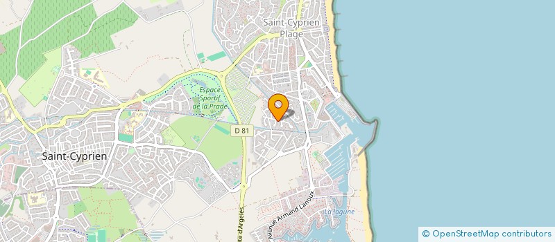 localisation de l'entreprise MONSIEUR LAURENT MICHEL  SAINT-CYPRIEN