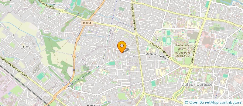 localisation de l'entreprise MONSIEUR LAURENT MICHEL SAINT PIERRE à BILLERE