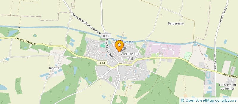 localisation de l'entreprise MONSIEUR LAURENT MIGNOT à VIENNE-EN-VAL
