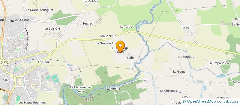 localisation de l'entreprise MONSIEUR LAURENT MIKOLAJCZAK à GUER