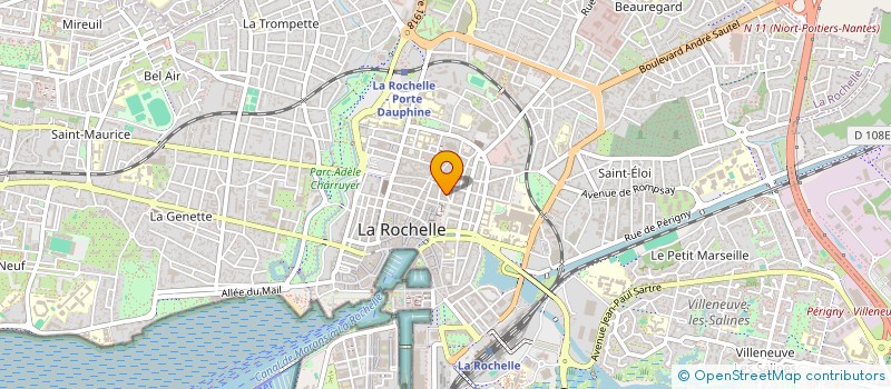 localisation de l'entreprise MONSIEUR LAURENT MILLET à LA ROCHELLE
