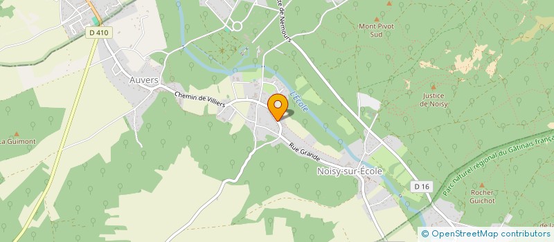 localisation de l'entreprise MONSIEUR LAURENT MILON  NOISY-SUR-ECOLE