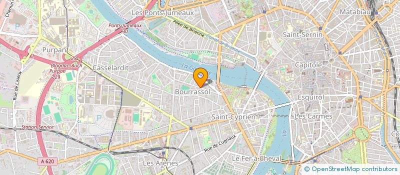 localisation de l'entreprise MONSIEUR LAURENT MINGUET à TOULOUSE