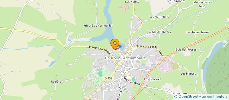 localisation de l'entreprise MONSIEUR LAURENT MINOLI  YGRANDE