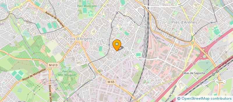 localisation de l'entreprise MONSIEUR LAURENT MIQUEL à MONTPELLIER