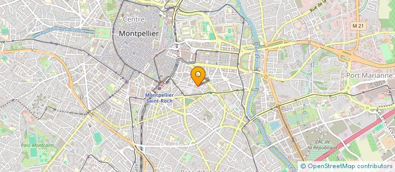 localisation de l'entreprise MONSIEUR LAURENT MIRALLES à MONTPELLIER