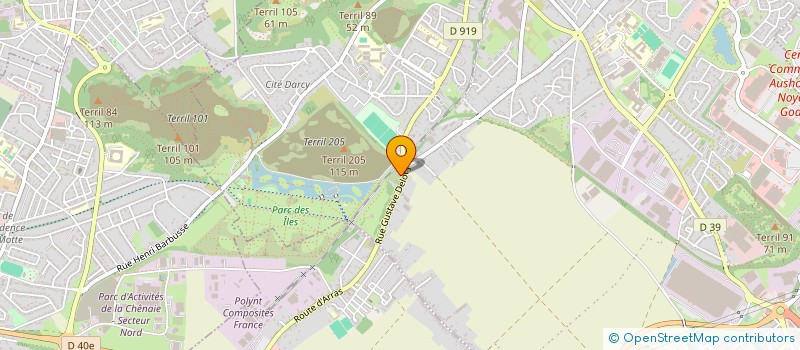 localisation de l'entreprise MONSIEUR LAURENT MISKA  HENIN-BEAUMONT