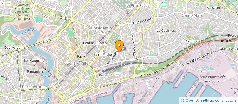 localisation de l'entreprise MONSIEUR LAURENT MOALIC à BREST