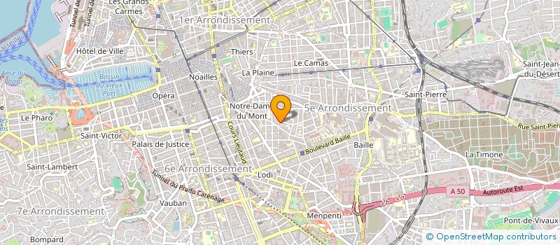 localisation de l'entreprise MONSIEUR LAURENT MOIA à MARSEILLE