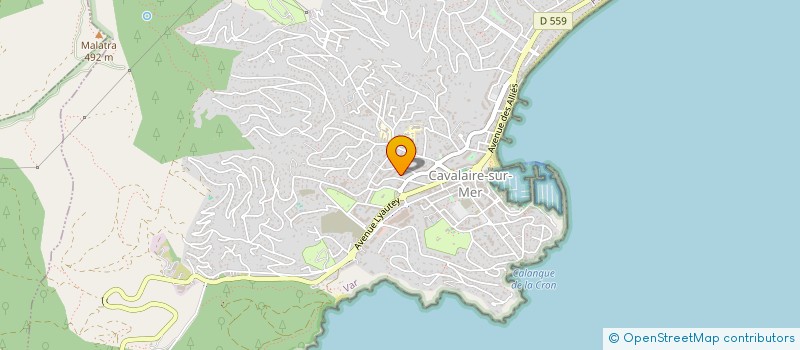 localisation de l'entreprise MONSIEUR LAURENT MOIRAUD à CAVALAIRE-SUR-MER