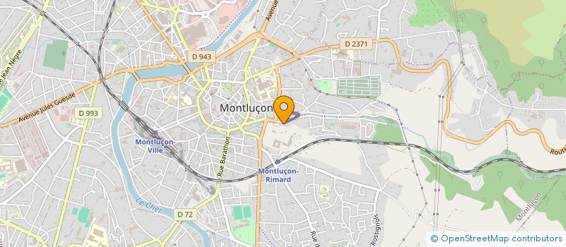localisation de l'entreprise MONSIEUR LAURENT MOISSONNIER à MONTLUCON