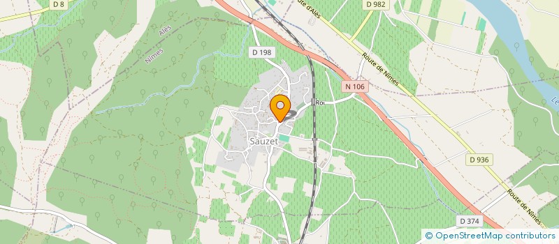 localisation de l'entreprise MONSIEUR LAURENT MOLINES à SAUZET