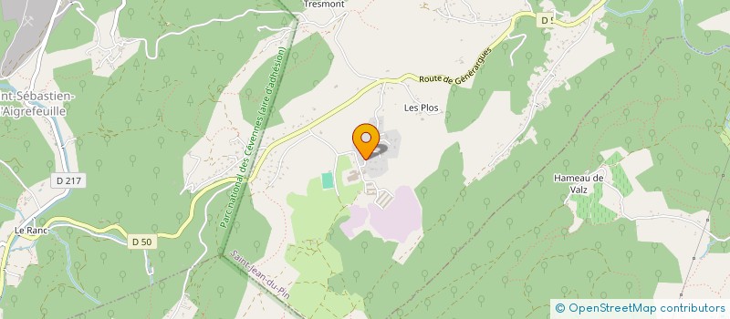 localisation de l'entreprise MONSIEUR LAURENT MOLINIER  SAINT-JEAN-DU-PIN