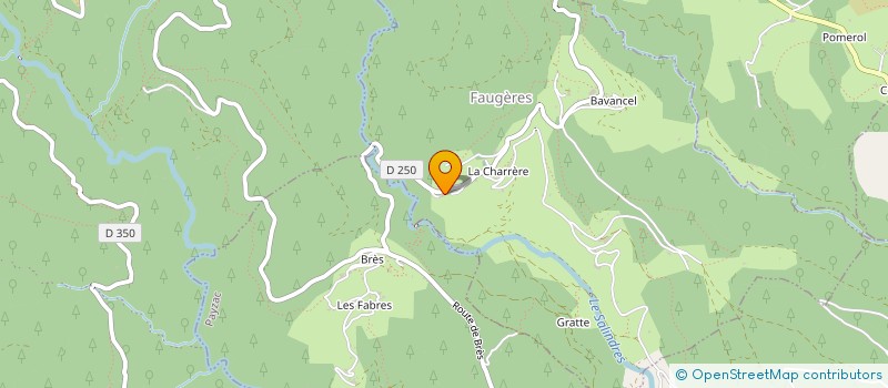 localisation de l'entreprise MONSIEUR LAURENT MOLLE à FAUGERES
