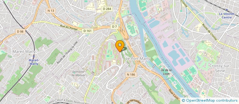 localisation de l'entreprise MONSIEUR LAURENT MOLLET  MARLY-LE-ROI