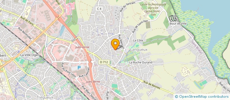 localisation de l'entreprise MONSIEUR LAURENT MOLTO à TREGUEUX