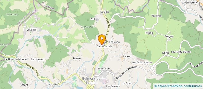 localisation de l'entreprise MONSIEUR LAURENT MONCORGE à BELMONT-DE-LA-LOIRE