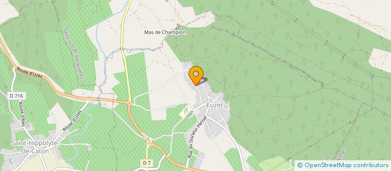 localisation de l'entreprise MONSIEUR LAURENT MONDEME  EUZET